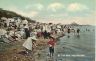 A typical Edwardian beach scene on the West Beach                                